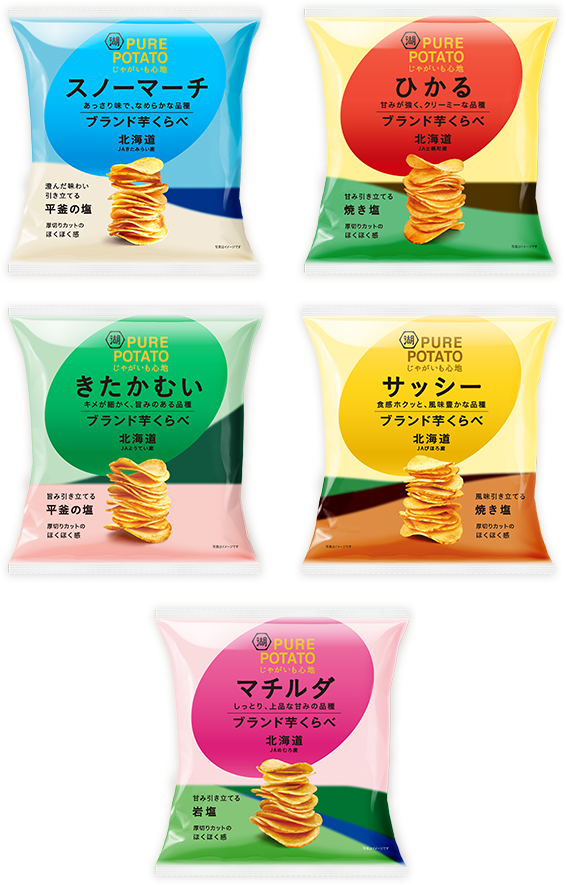 じゃがいも心地 ブランド芋くらべ