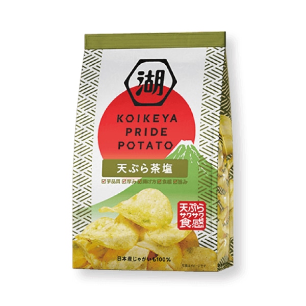 KOIKEYA PRIDE POTATO 天ぷら茶塩