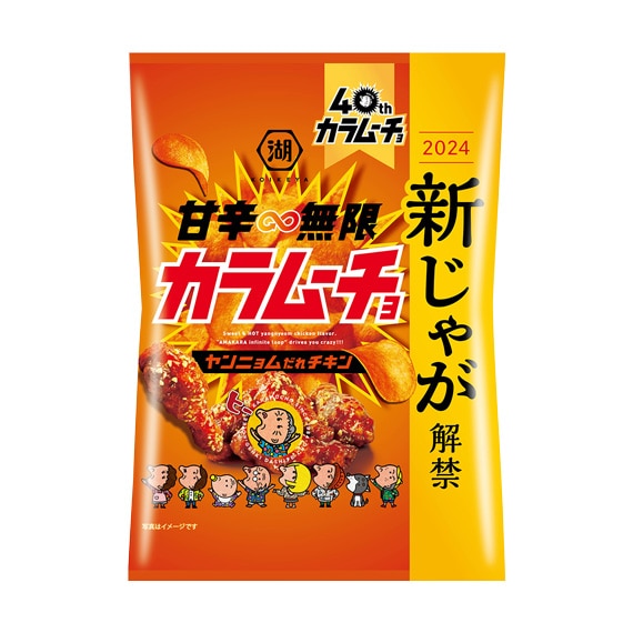 【アウトレット】甘辛無限カラムーチョ ヤンニョムだれチキン（新じゃがパッケージ）