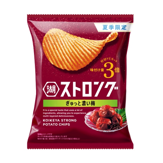 湖池屋ストロング　ぎゅっと濃い梅