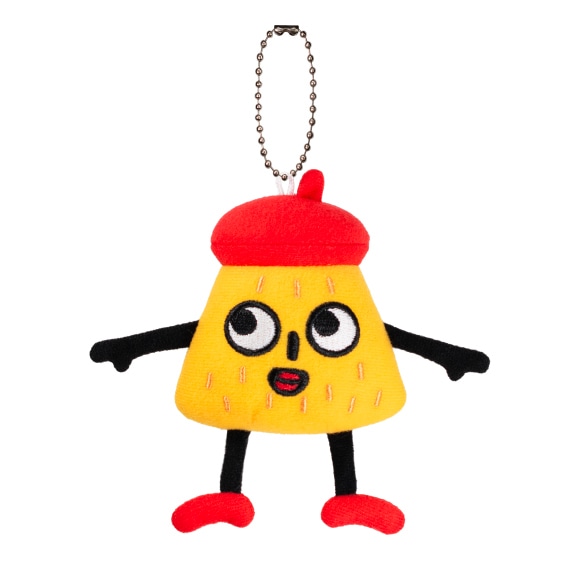 【予約商品・4月中旬以降お届け】ポリンキーのボールチェーン付きマスコット（ジャン）