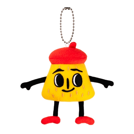 【予約商品・4月中旬以降お届け】ポリンキーのボールチェーン付きマスコット（ポール）