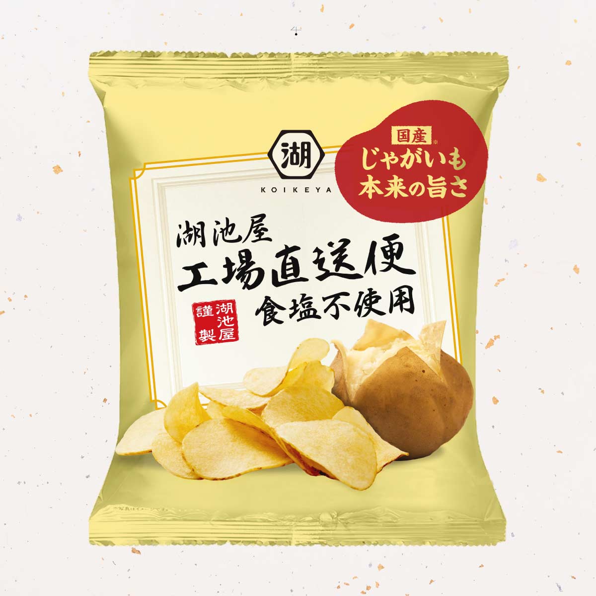 湖池屋工場直送便 食塩不使用