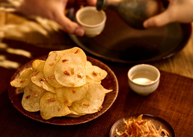 秋限定の揚げたて直送便（工場直送便）は秋に合う逸品