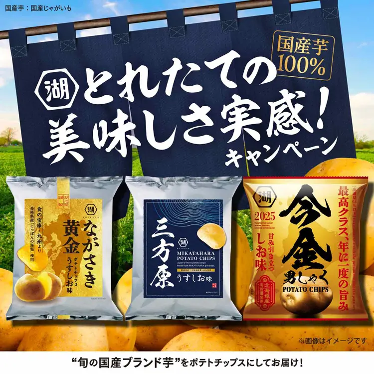 とれたての美味しさ実感!キャンペーン