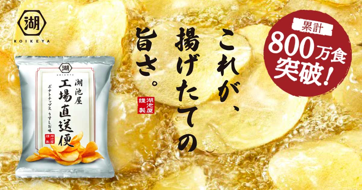 工場直送便 ポテトチップス